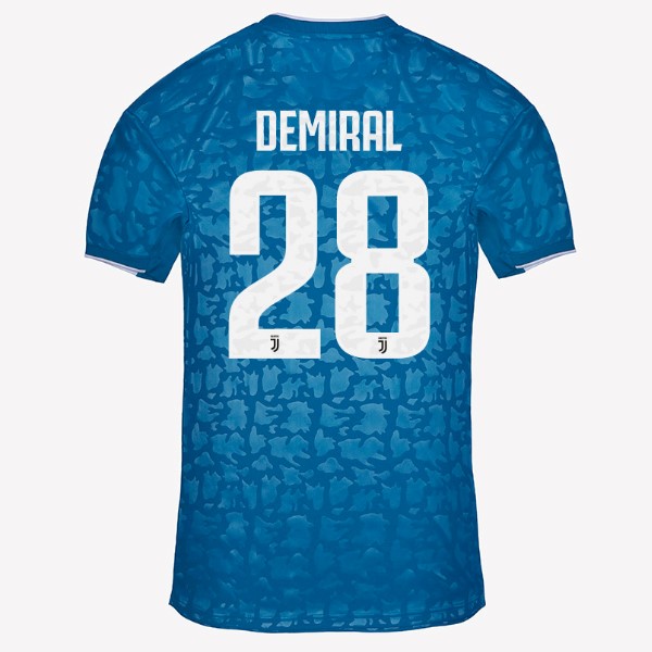 Camiseta Juventus NO.28 Demiral Tercera equipo 2019-20 Azul